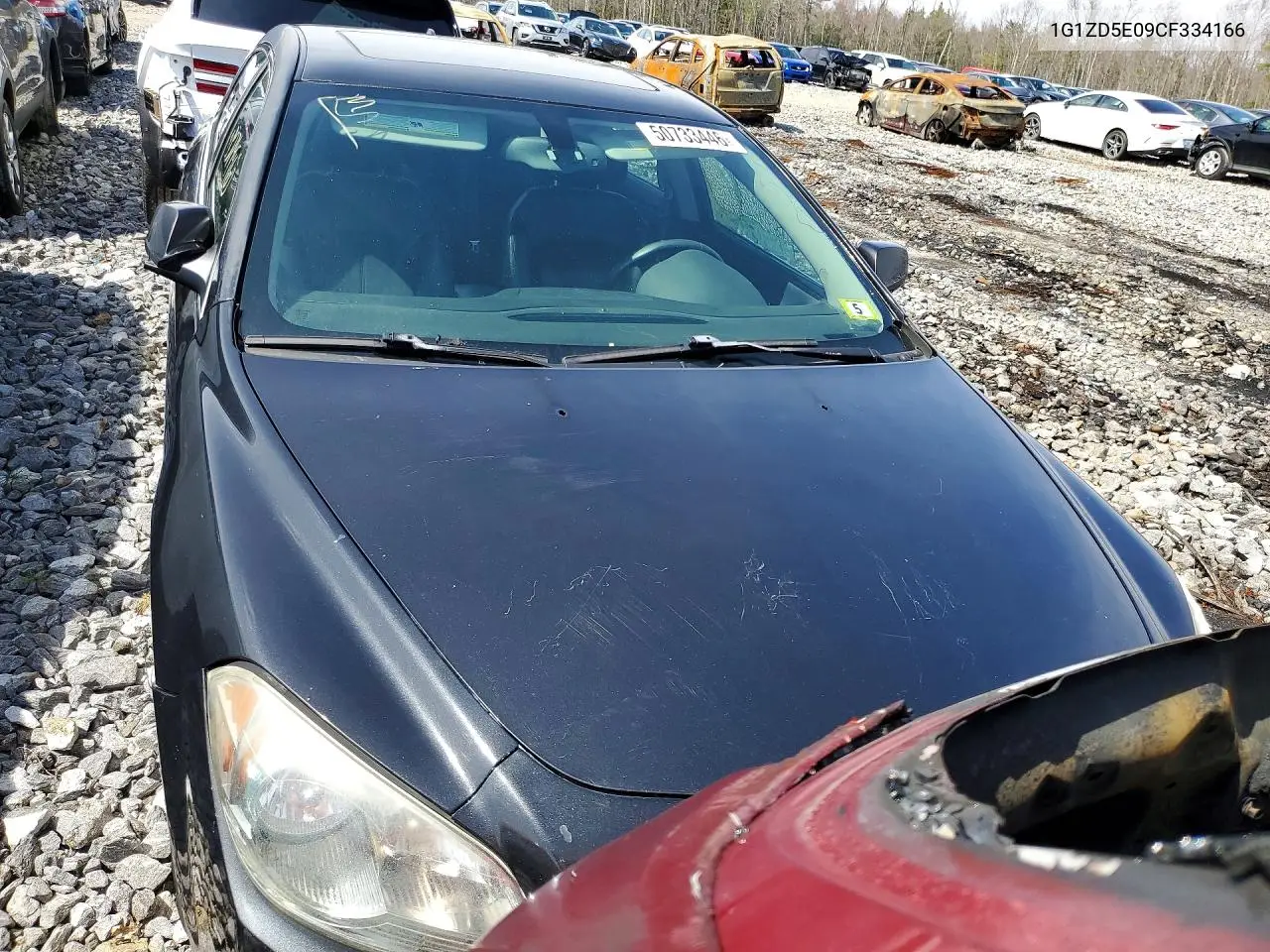 1G1ZD5E09CF334166 2012 Chev Malibu 2Lt