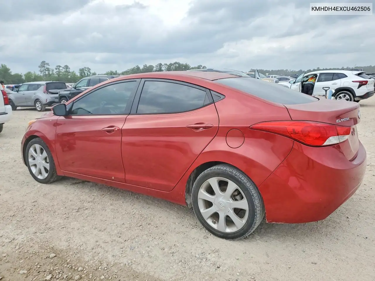 KMHDH4AEXCU462506 2012 Hyun Elantra