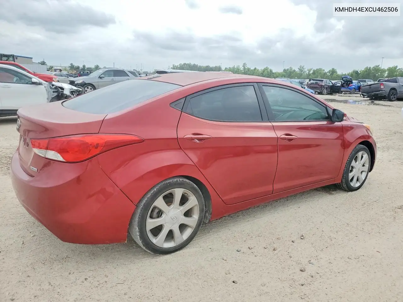 KMHDH4AEXCU462506 2012 Hyun Elantra