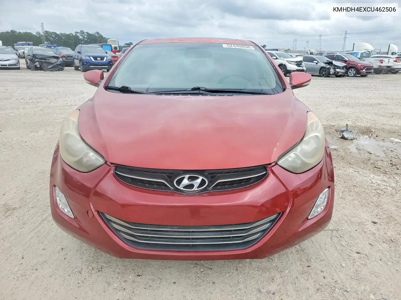 KMHDH4AEXCU462506 2012 Hyun Elantra