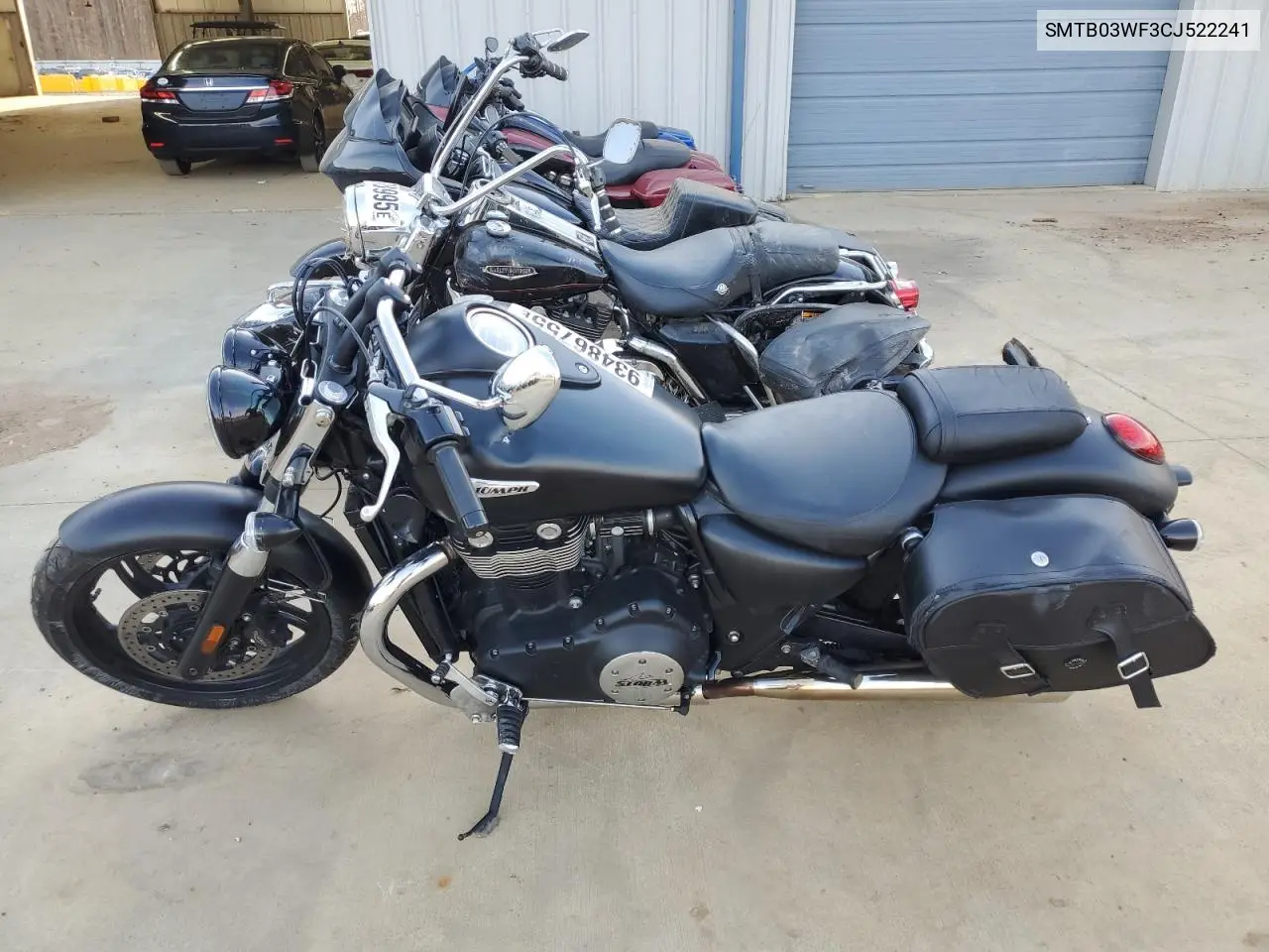 SMTB03WF3CJ522241 2012 Triumph Motorcycle Thunderbird Storm Abs