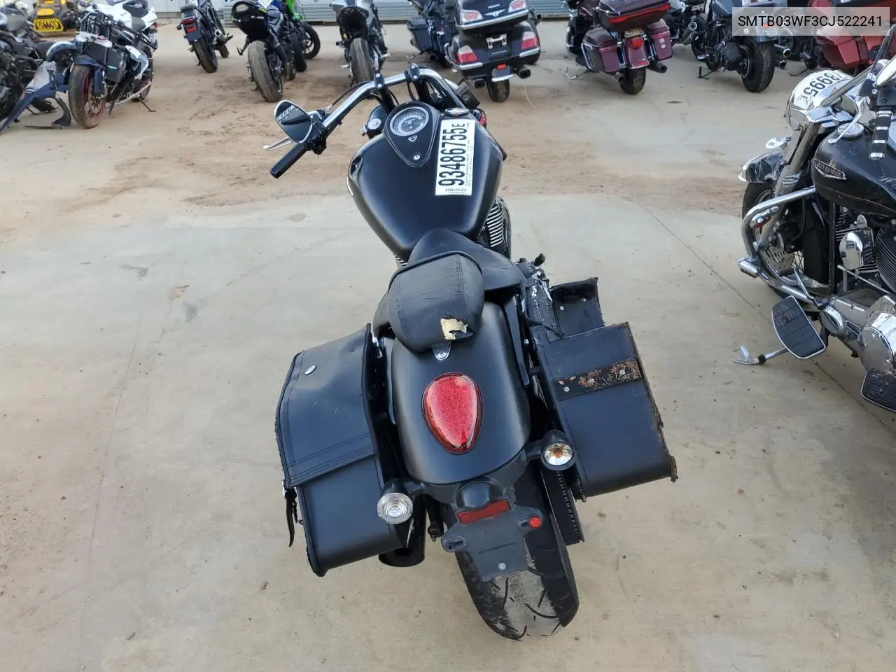 SMTB03WF3CJ522241 2012 Triumph Motorcycle Thunderbird Storm Abs