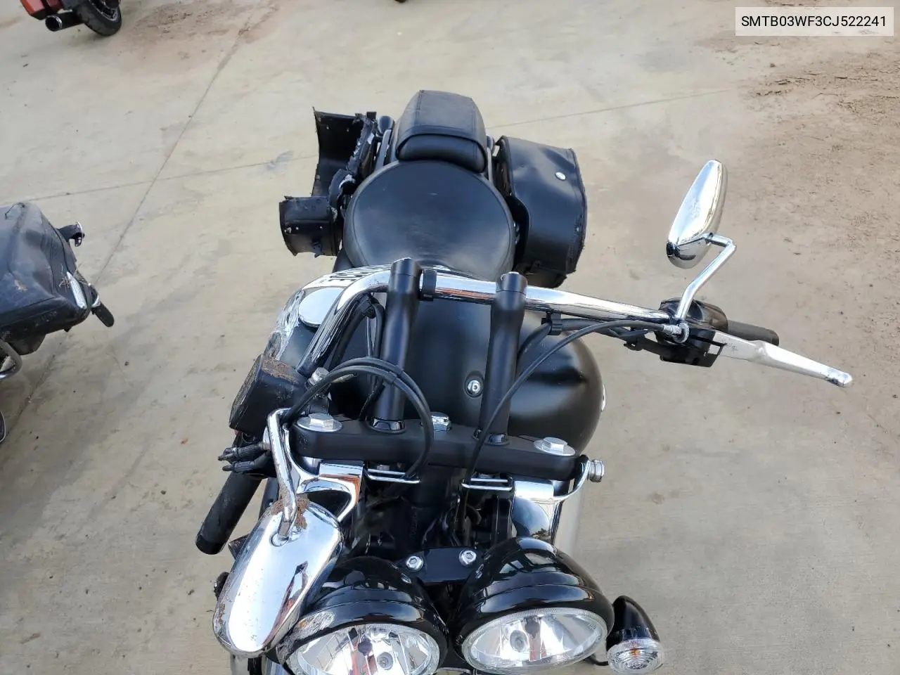 SMTB03WF3CJ522241 2012 Triumph Motorcycle Thunderbird Storm Abs