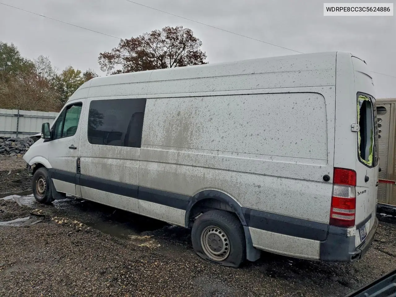WDRPE8CC3C5624886 2012 Freightliner Sprinter 2500