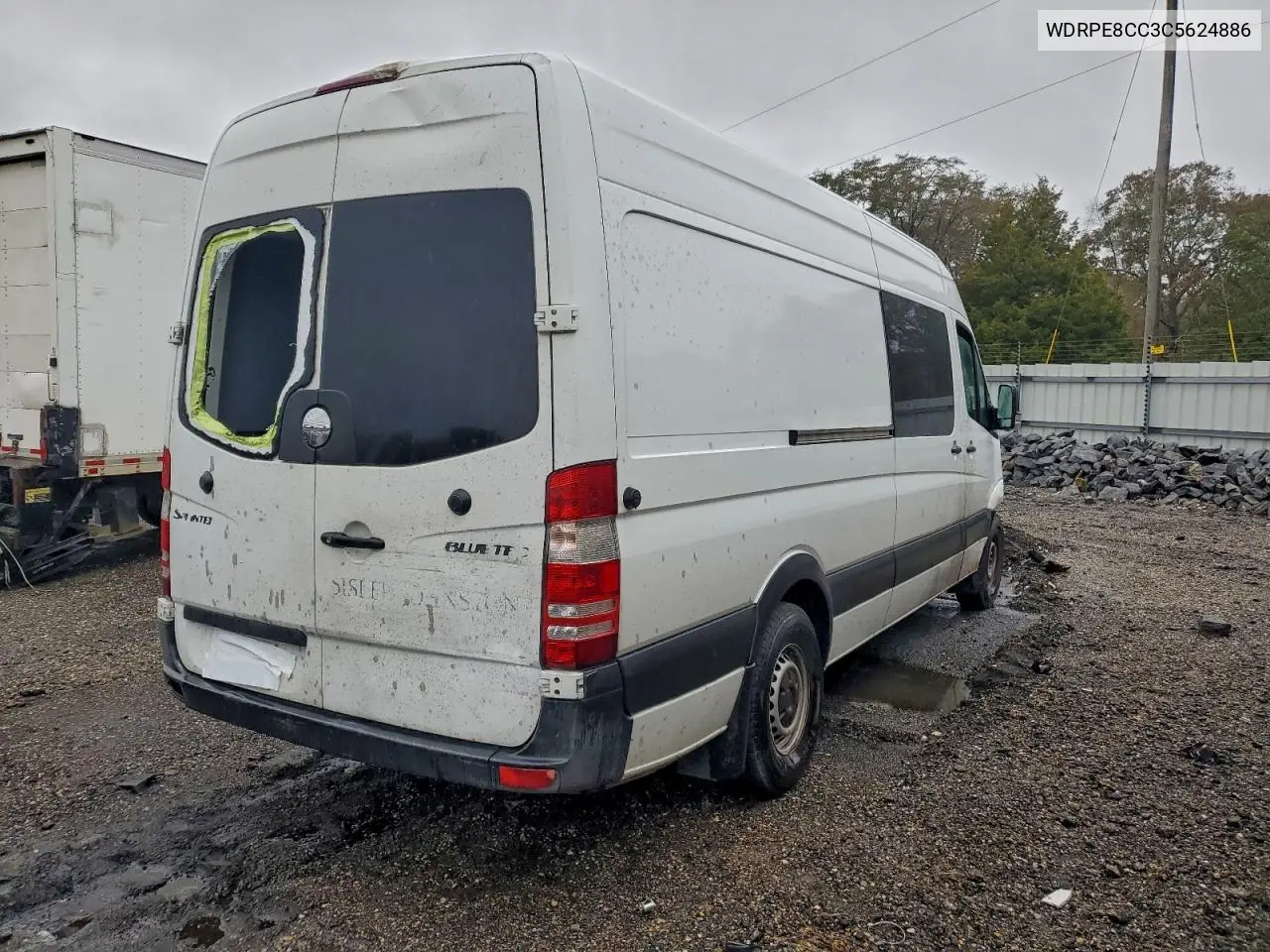 WDRPE8CC3C5624886 2012 Freightliner Sprinter 2500