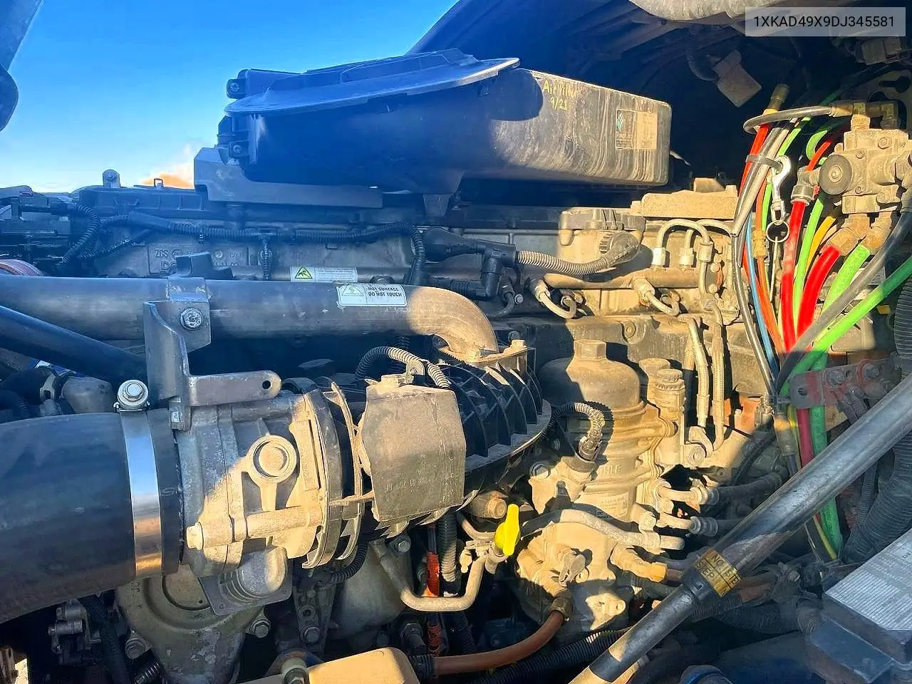 1XKAD49X9DJ345581 2013 Kenworth Construction T660