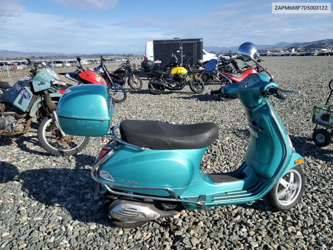 ZAPM688F7D5003122 2013 Vespa Lx 150Ie