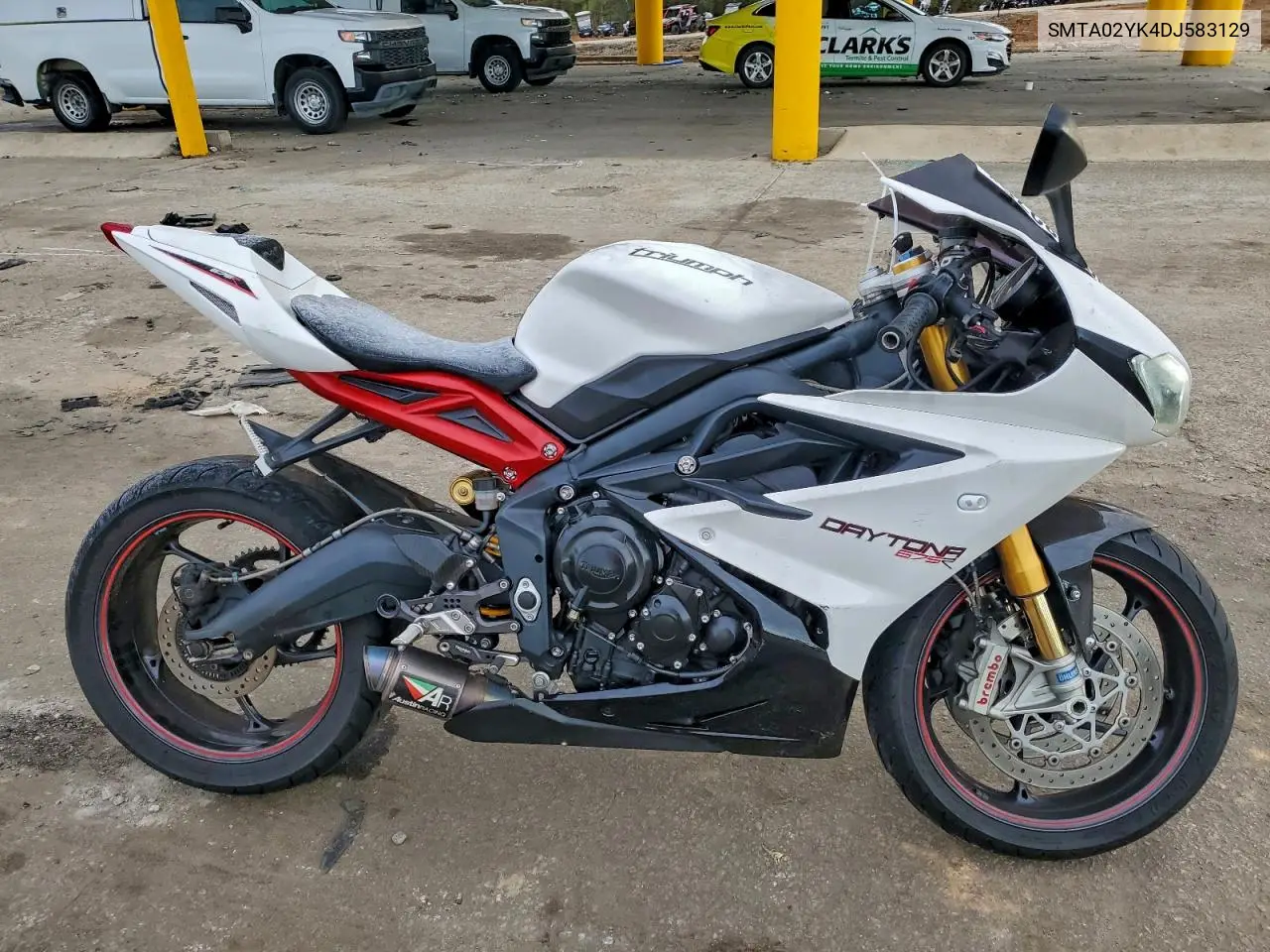 2013 Triumph Motorcycle Daytona 675 VIN: SMTA02YK4DJ583129 Lot: 96768275