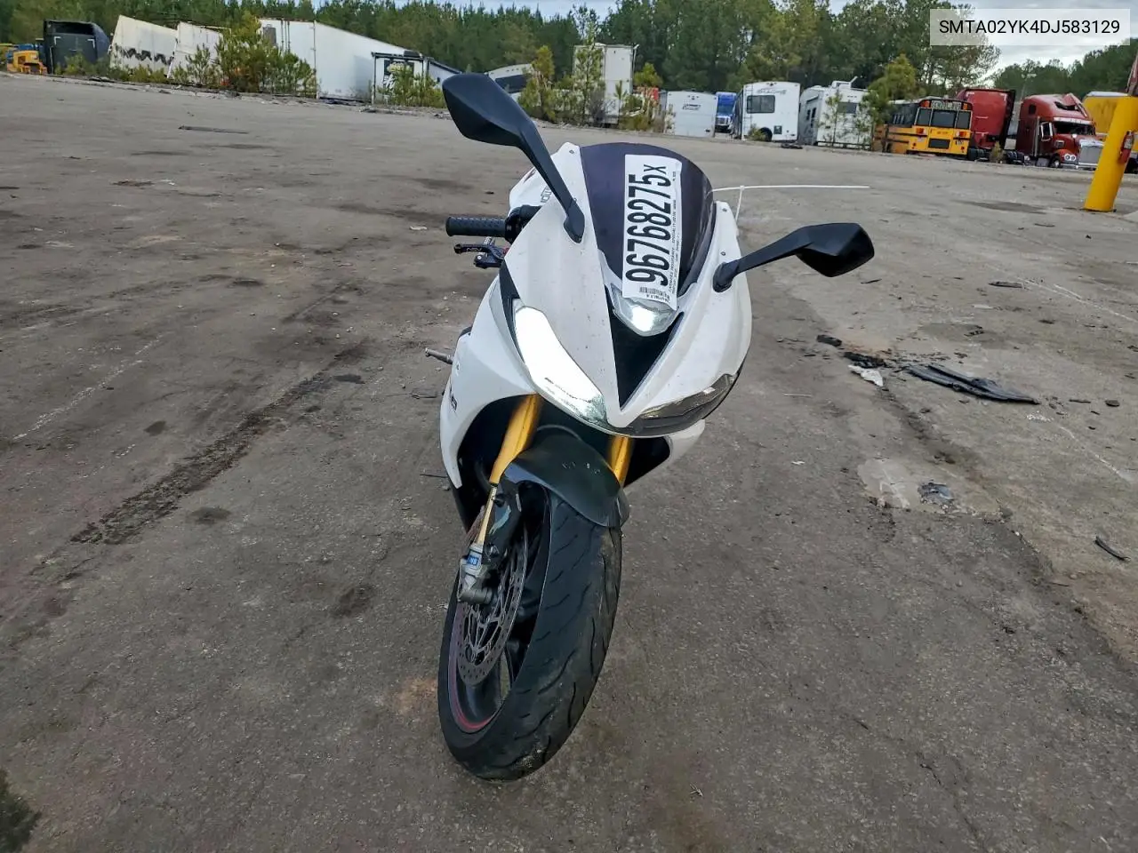 2013 Triumph Motorcycle Daytona 675 VIN: SMTA02YK4DJ583129 Lot: 96768275