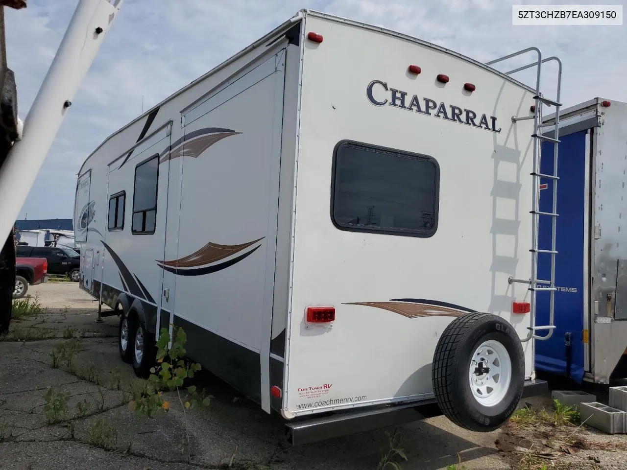 2014 Wildwood Chaparral VIN: 5ZT3CHZB7EA309150 Lot: 61831674