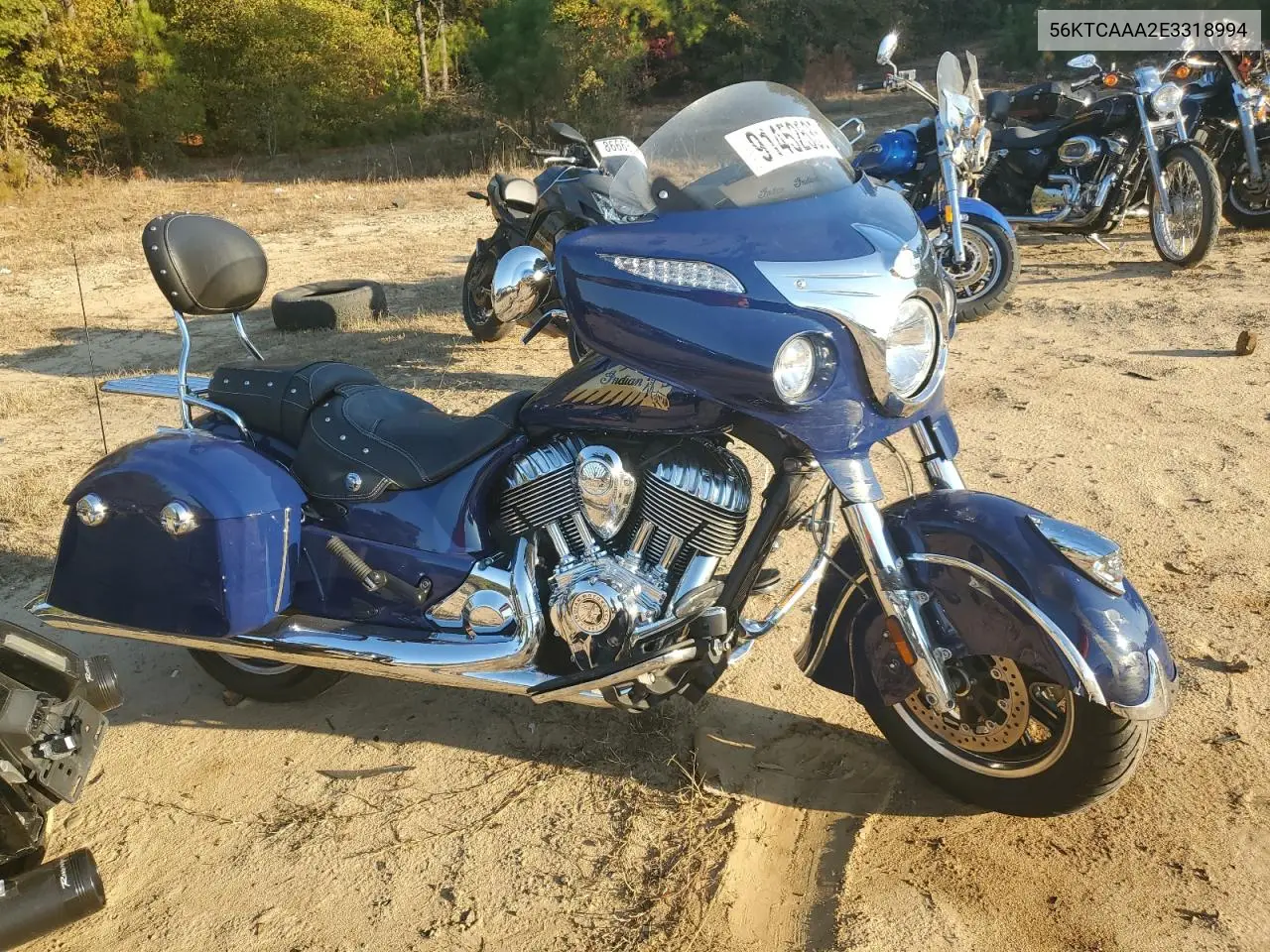56KTCAAA2E3318994 2014 Indian Motorcycle Co. Chieftain