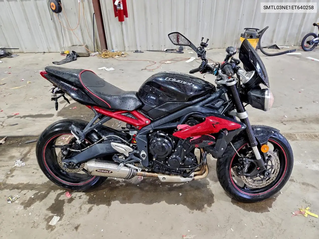 SMTL03NE1ET640258 2014 Triumph Motorcycle Street Triple R