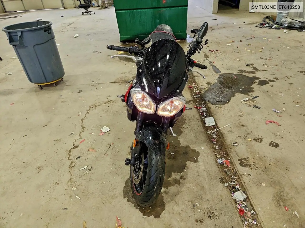 SMTL03NE1ET640258 2014 Triumph Motorcycle Street Triple R