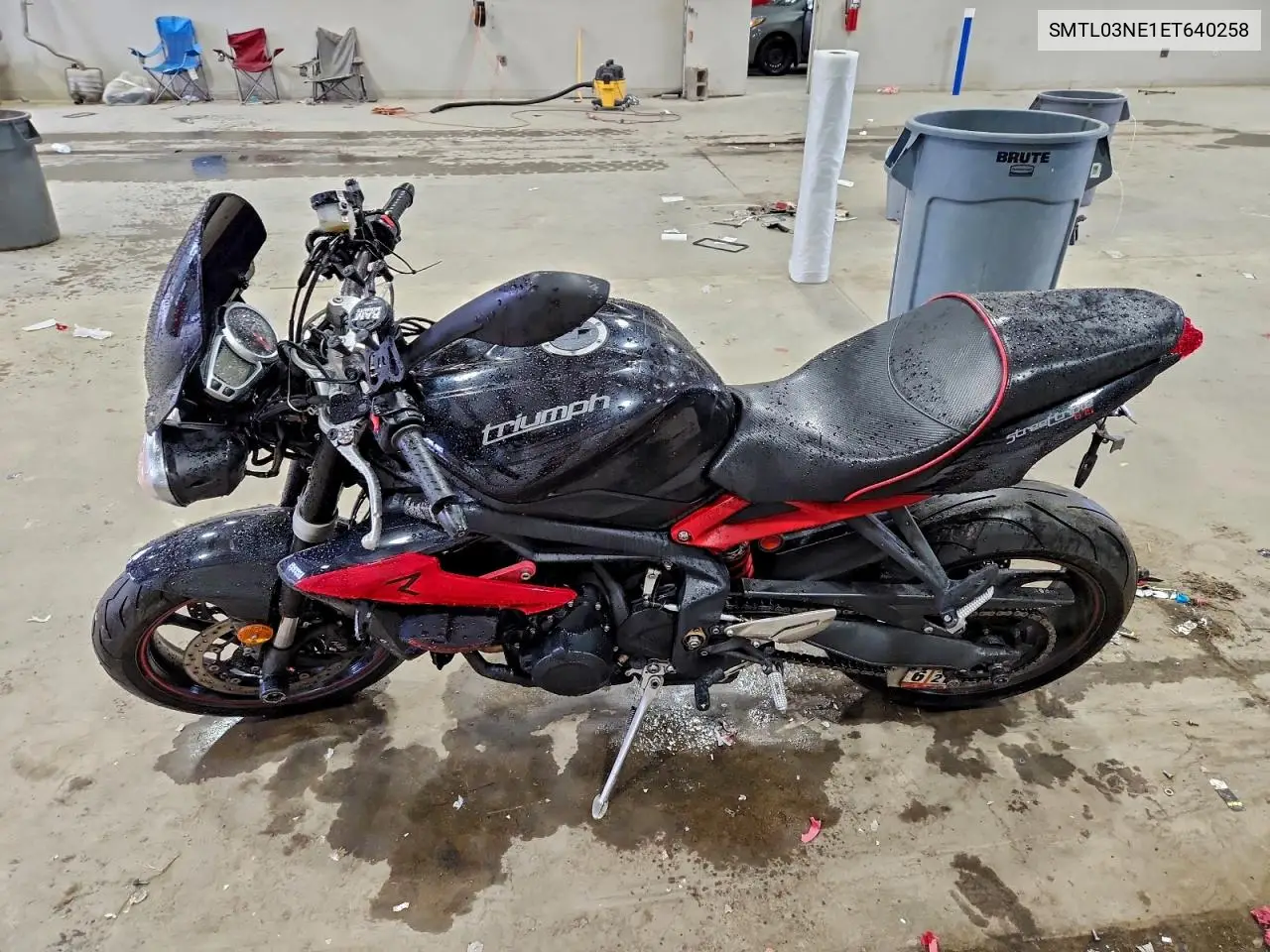 SMTL03NE1ET640258 2014 Triumph Motorcycle Street Triple R