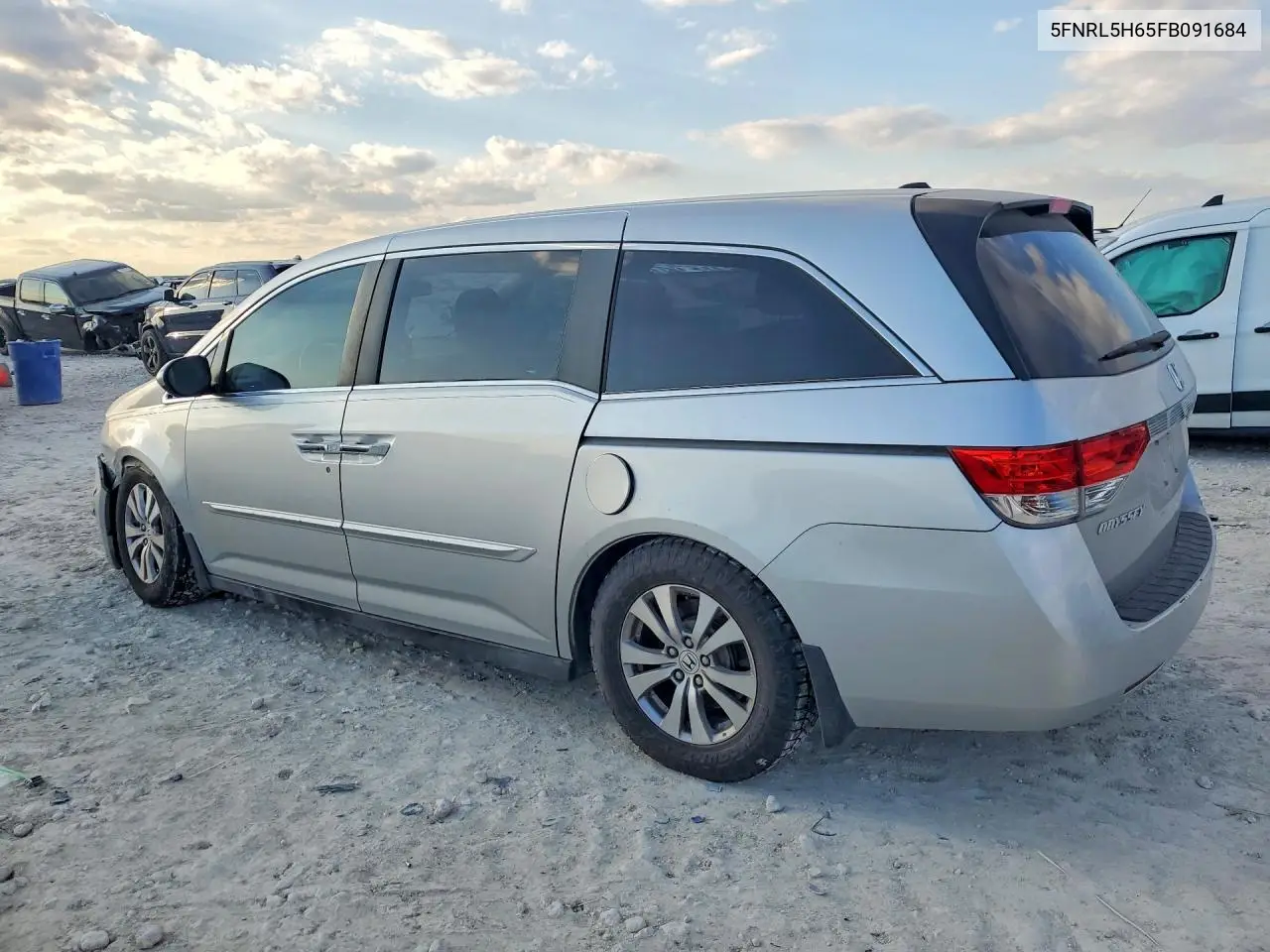 5FNRL5H65FB091684 2015 Honda Odyssey Exl