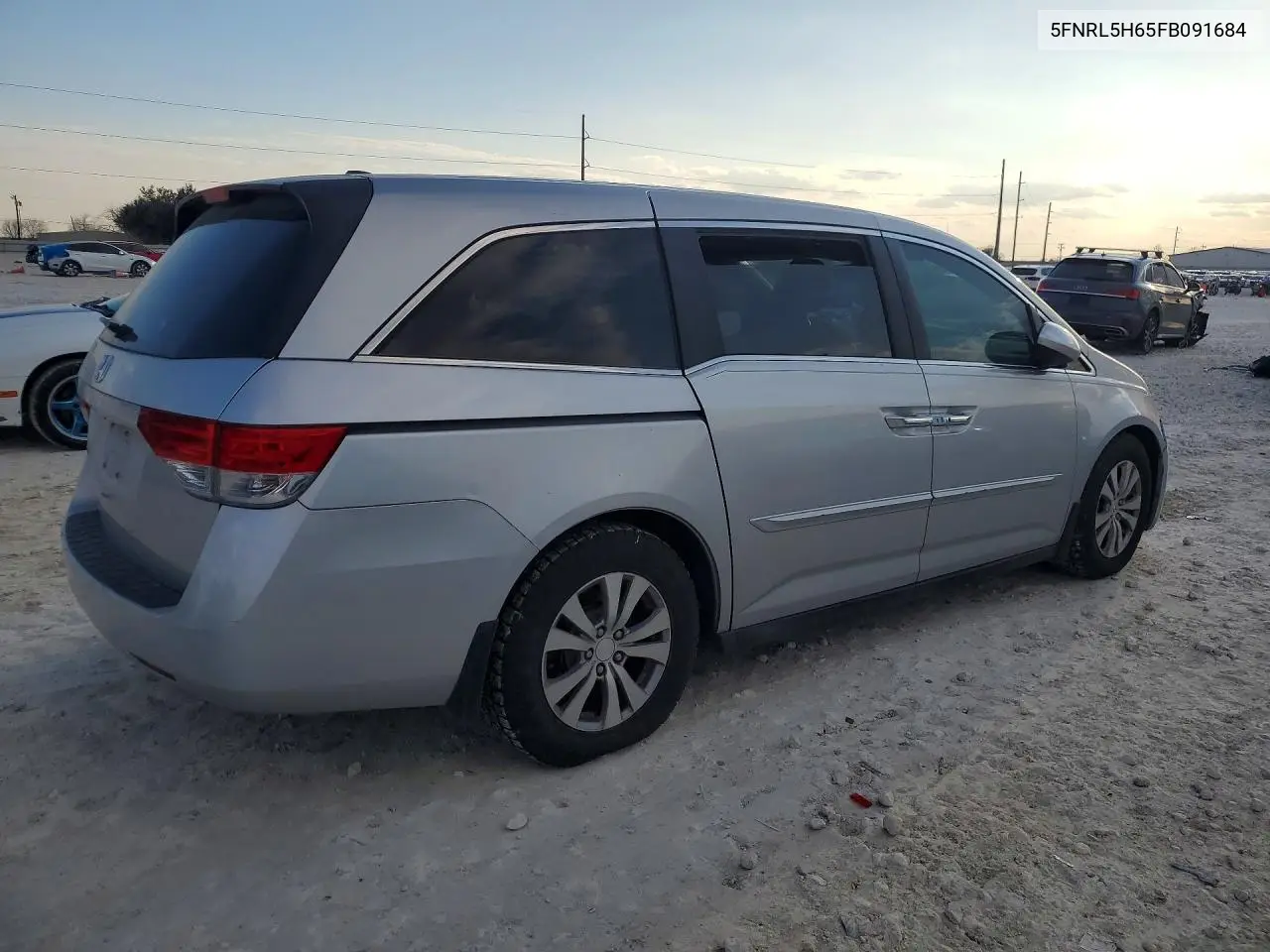 5FNRL5H65FB091684 2015 Honda Odyssey Exl
