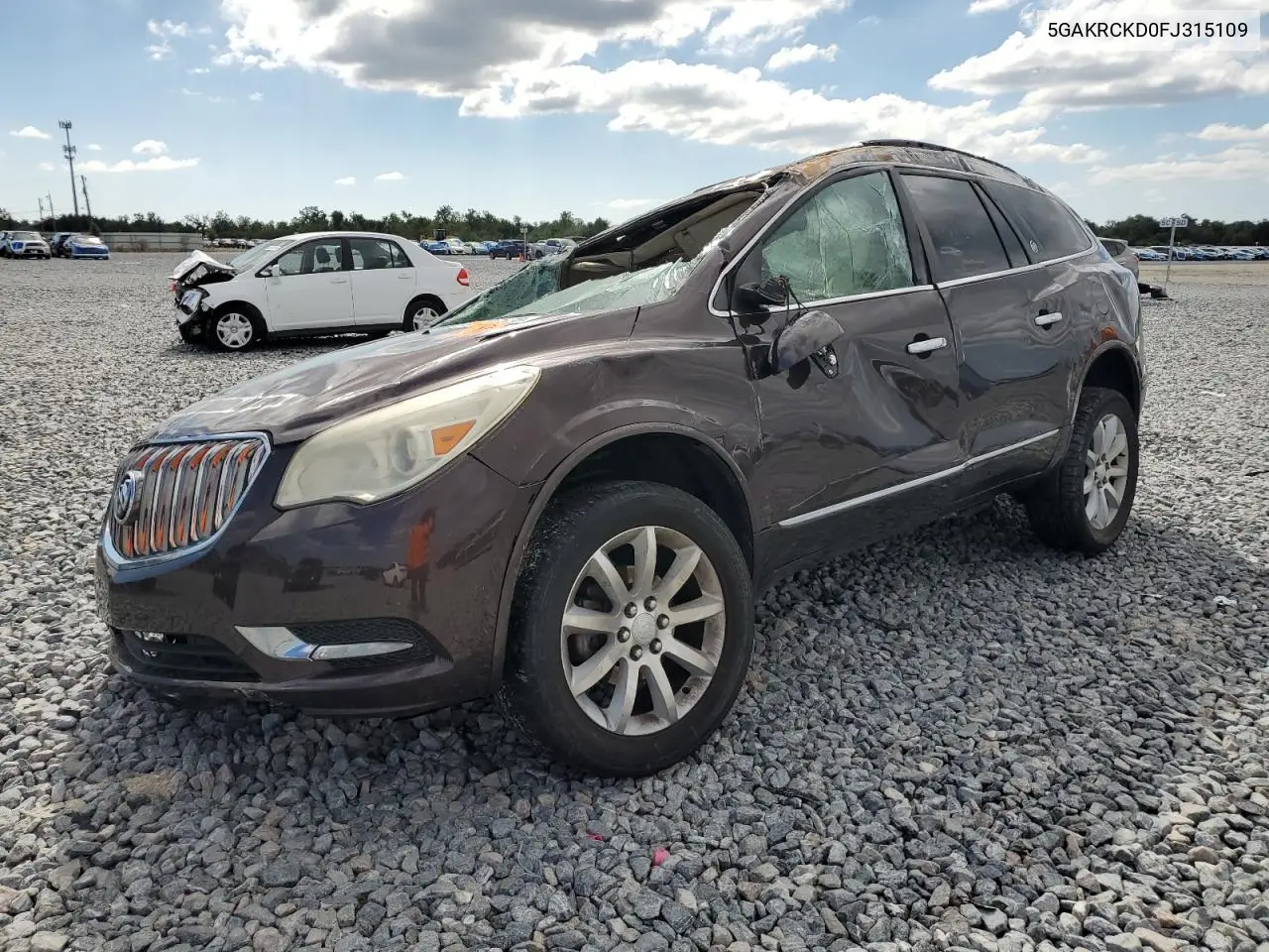 5GAKRCKD0FJ315109 2015 Buic Enclave Awd W/Leathe