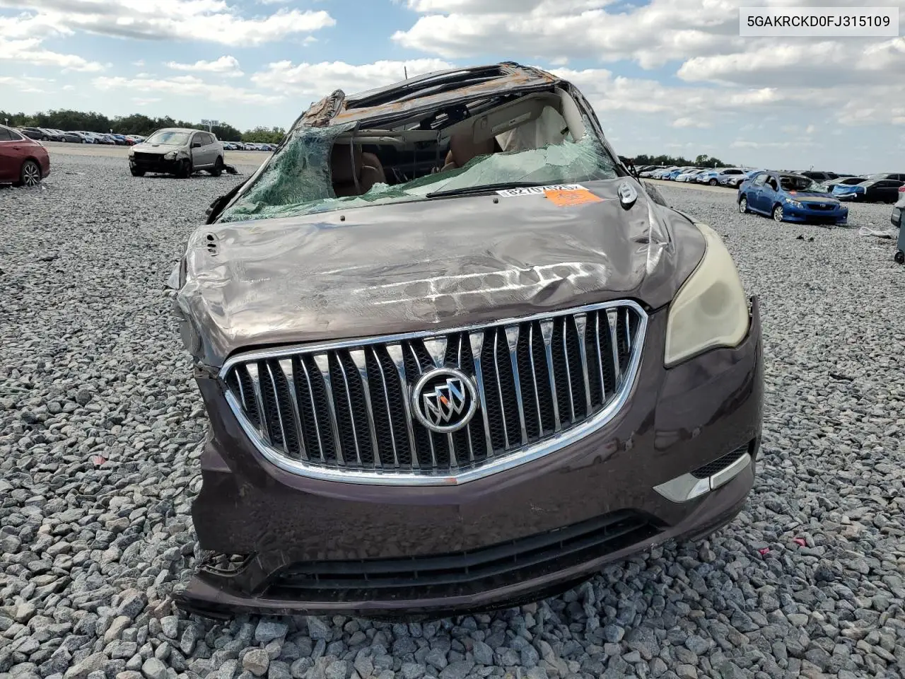 5GAKRCKD0FJ315109 2015 Buic Enclave Awd W/Leathe