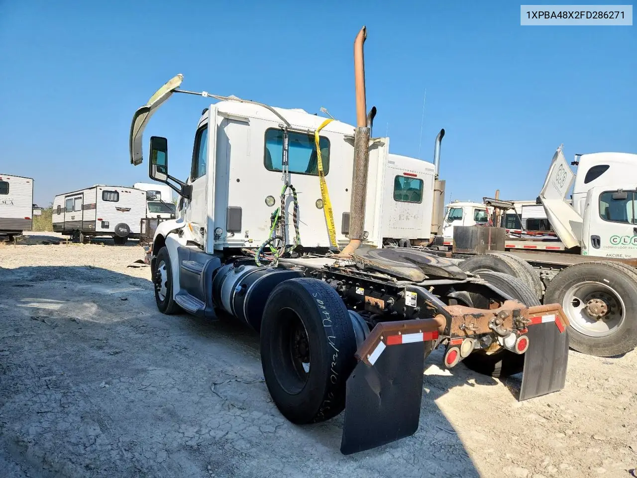 2015 Peterbilt 579 Semi Truck VIN: 1XPBA48X2FD286271 Lot: 86327565