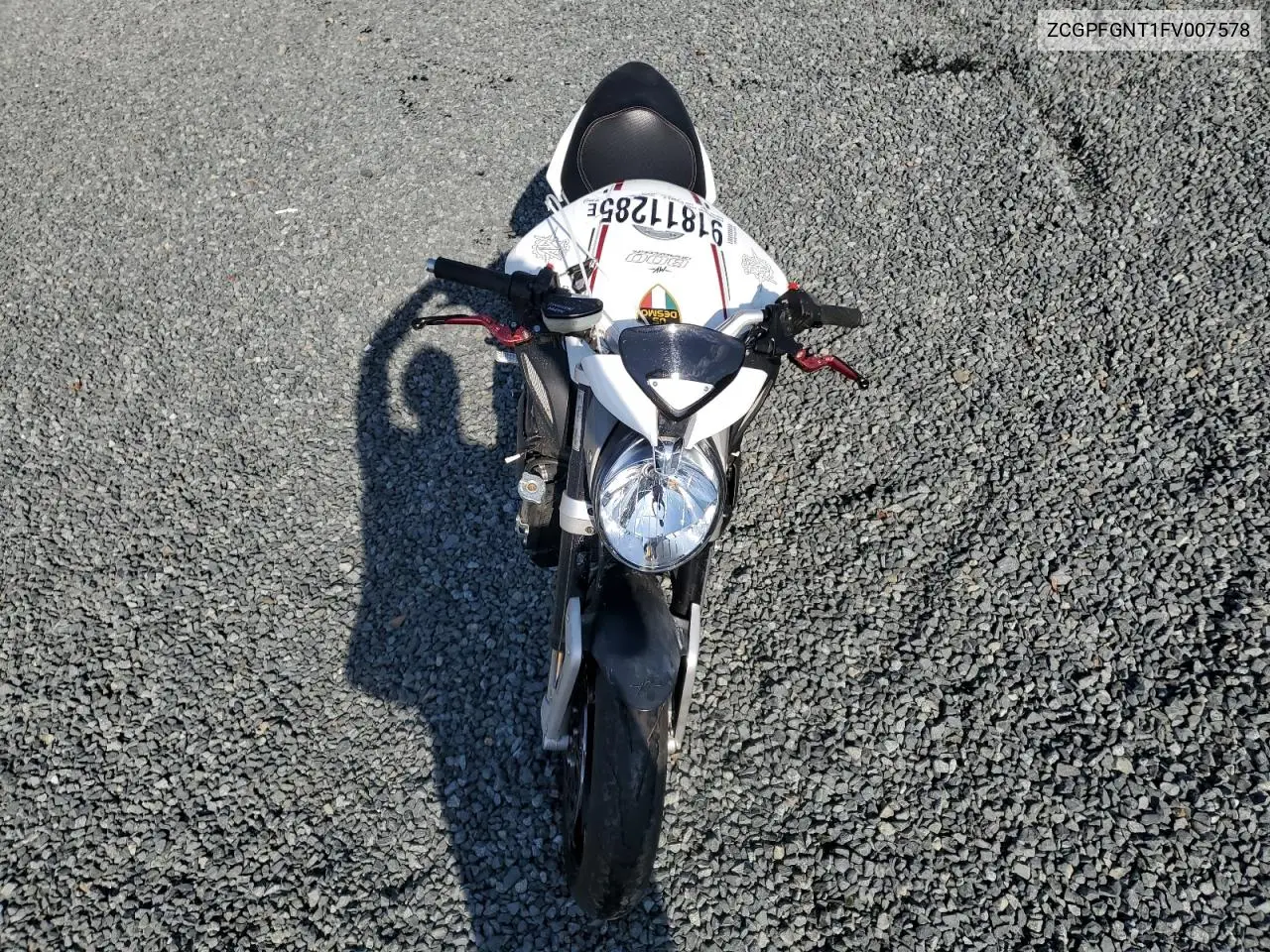 ZCGPFGNT1FV007578 2015 M. V. Agusta Brutale 800 Dragster