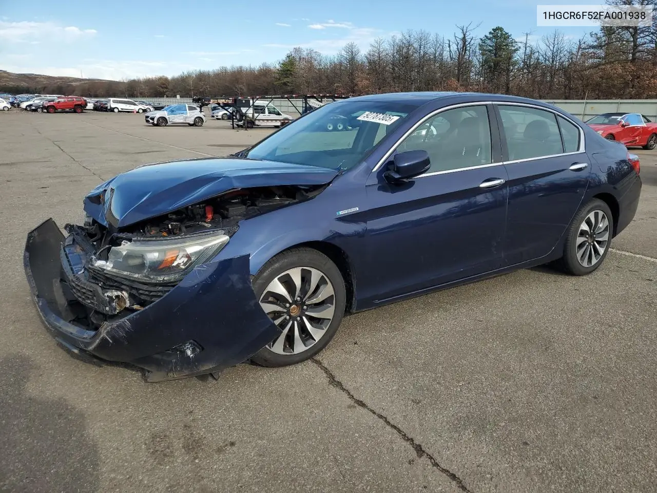 1HGCR6F52FA001938 2015 Hond Accord Hyb
