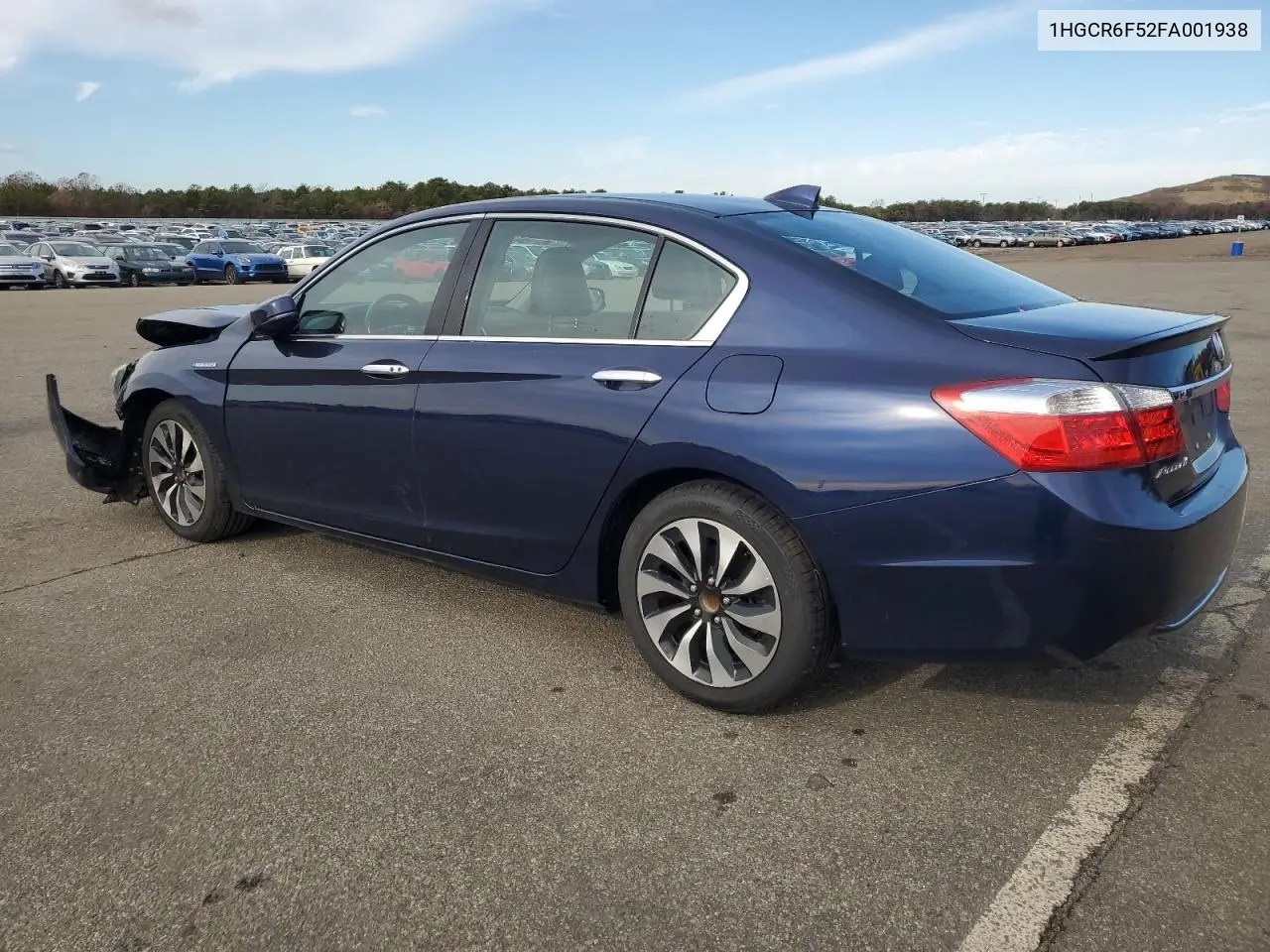 1HGCR6F52FA001938 2015 Hond Accord Hyb