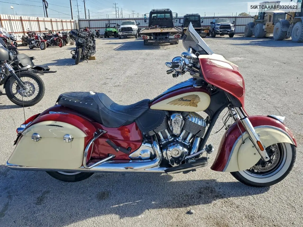 56KTCAAA8F3320623 2015 Indian Motorcycle Co. Chieftain