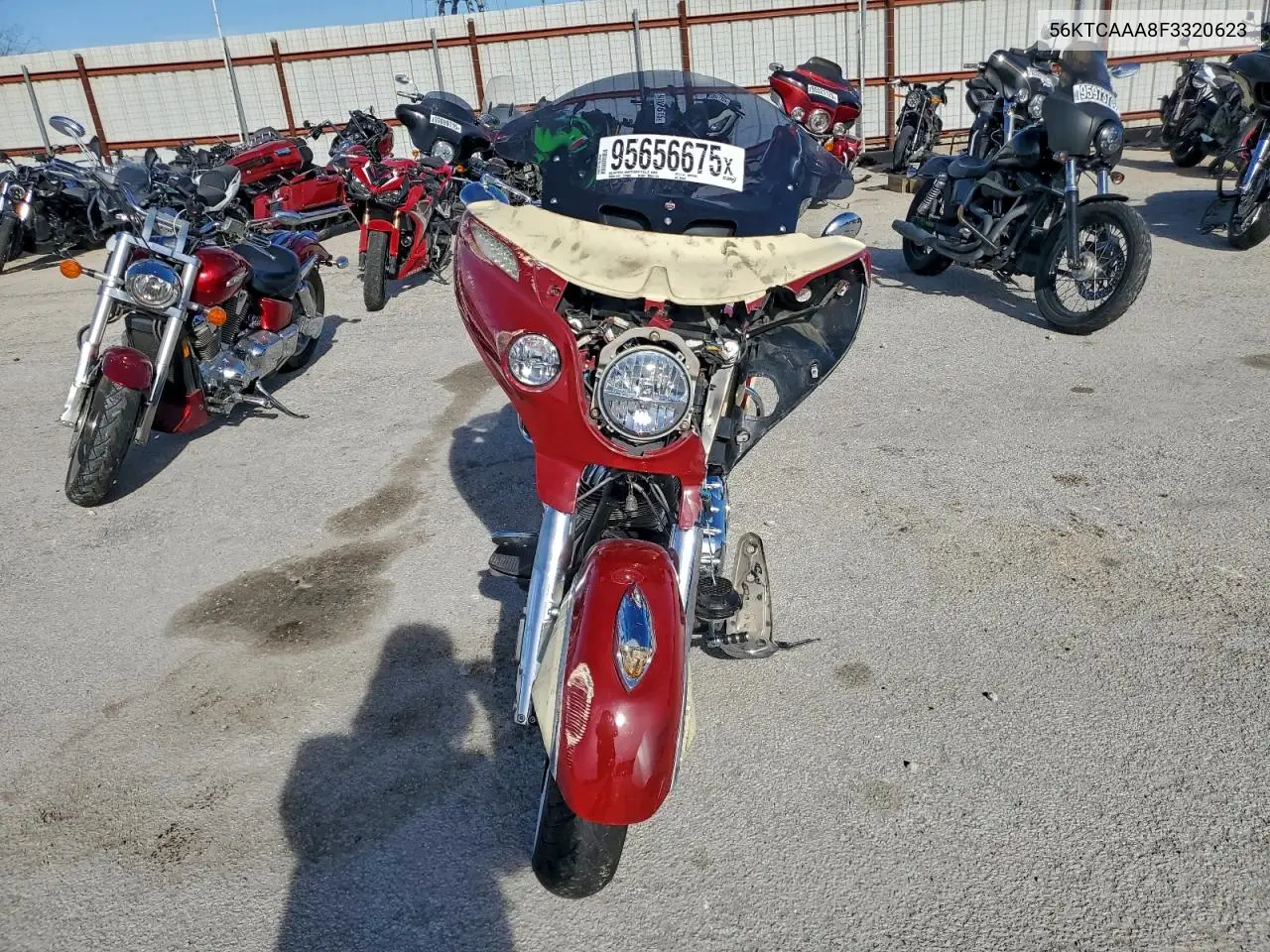 56KTCAAA8F3320623 2015 Indian Motorcycle Co. Chieftain