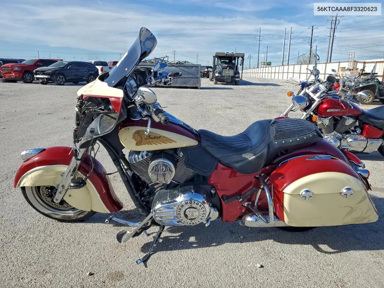 56KTCAAA8F3320623 2015 Indian Motorcycle Co. Chieftain