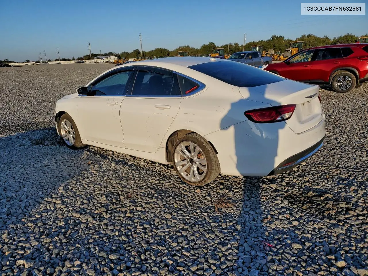 1C3CCCAB7FN632581 2015 Chry 200 Limited Fwd