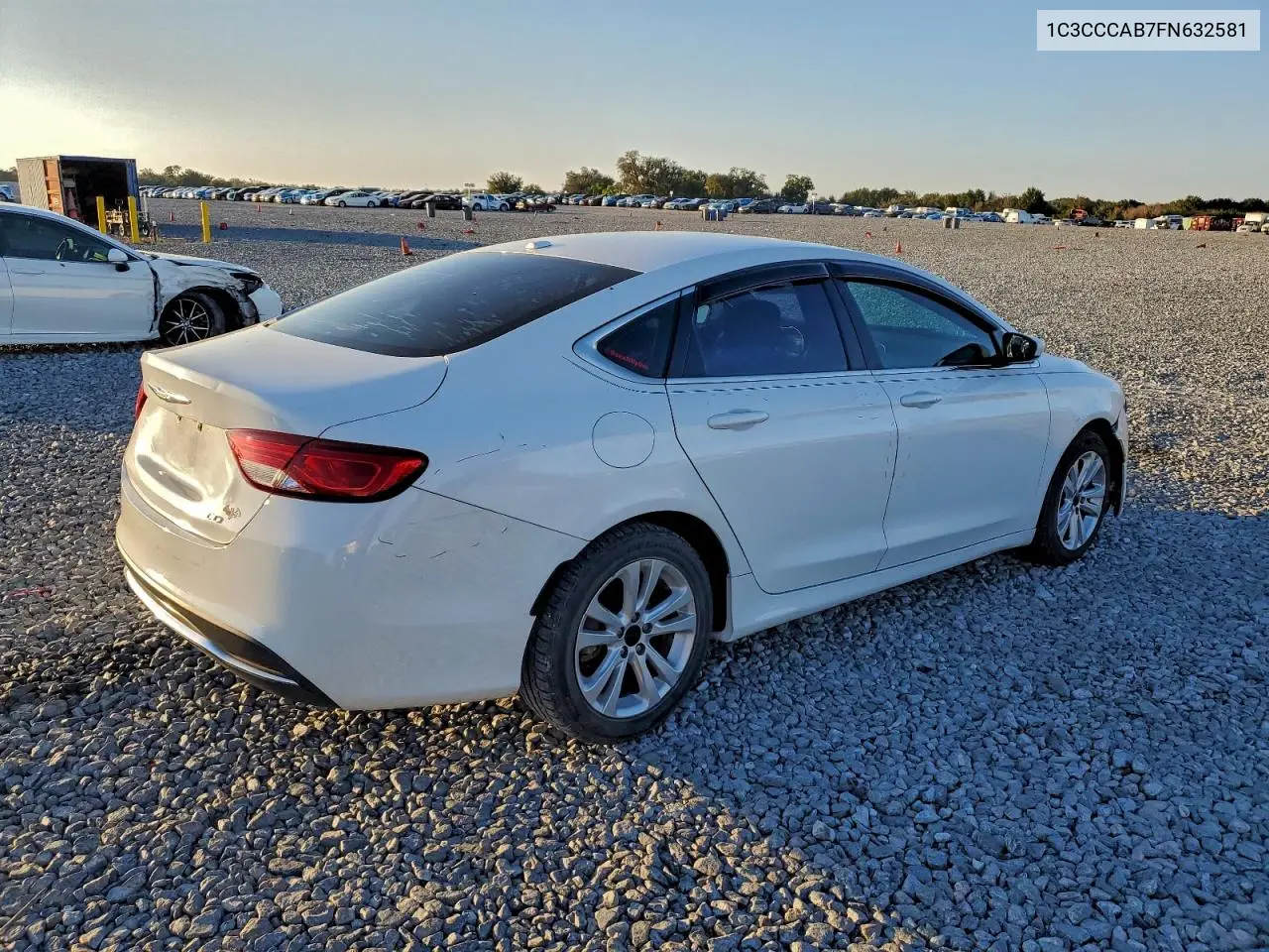 1C3CCCAB7FN632581 2015 Chry 200 Limited Fwd