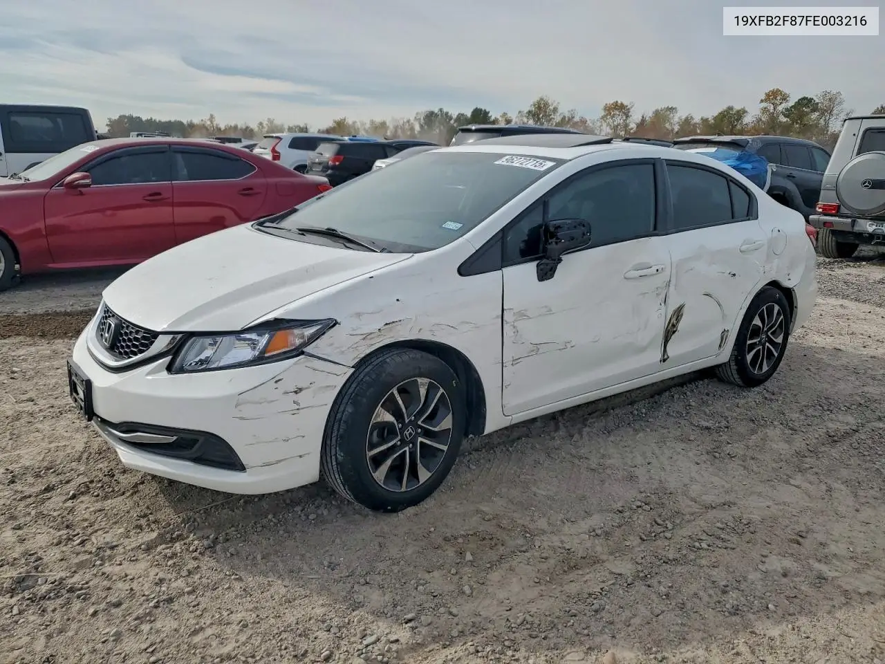 19XFB2F87FE003216 2015 Honda Civic Ex