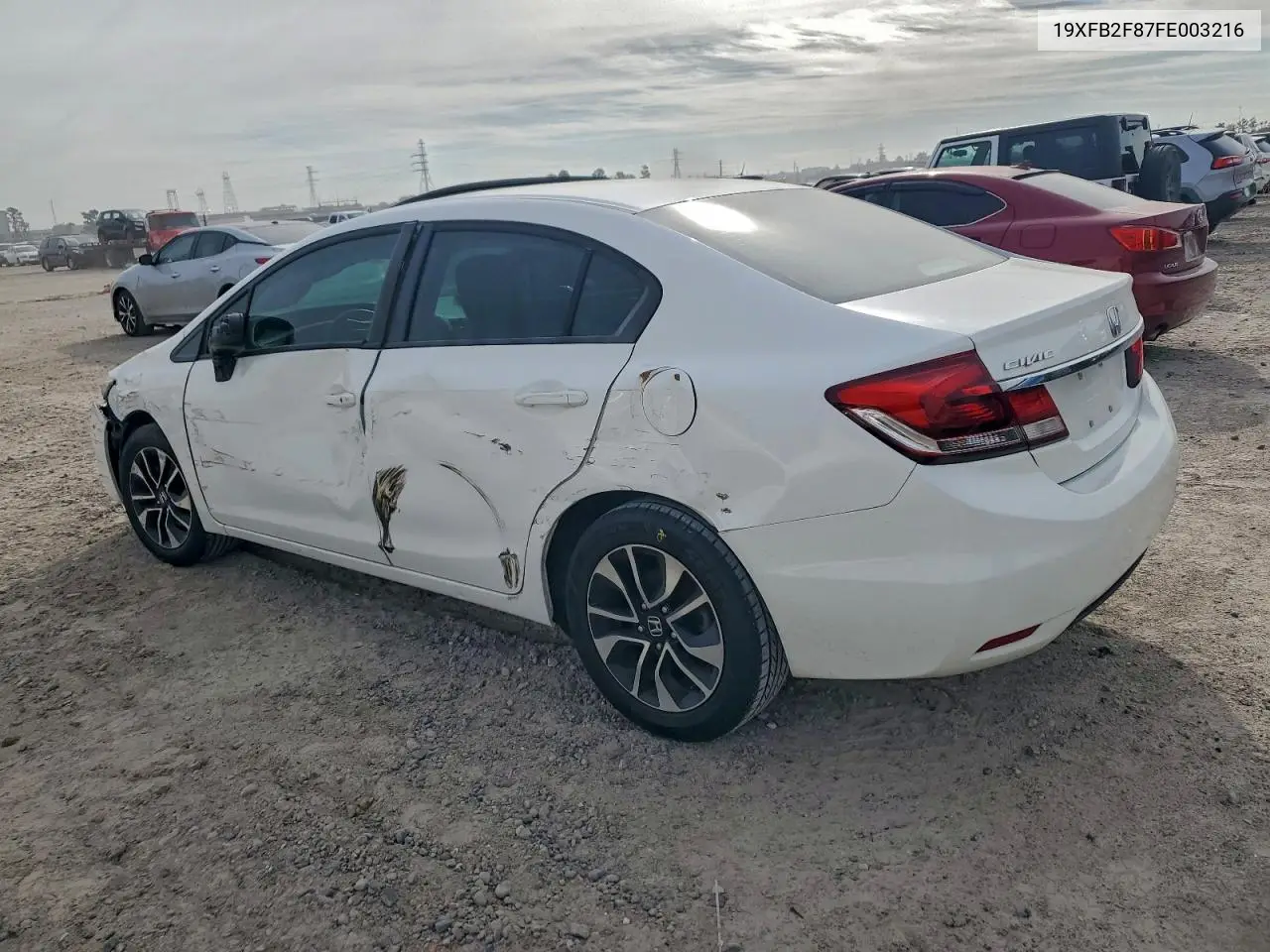 19XFB2F87FE003216 2015 Honda Civic Ex