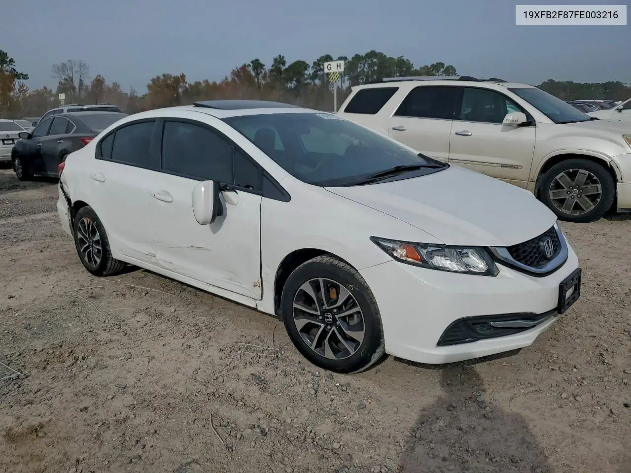 19XFB2F87FE003216 2015 Honda Civic Ex
