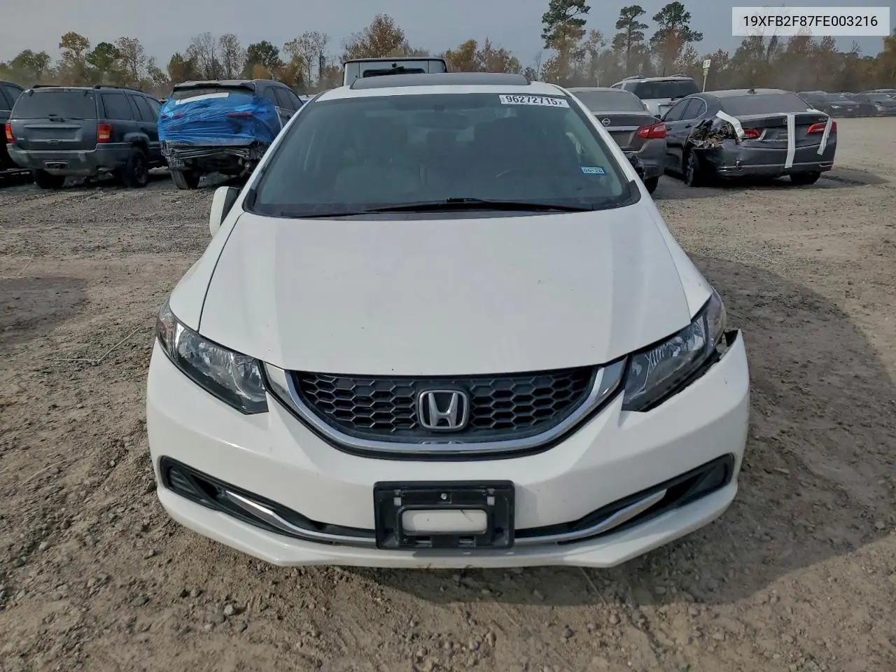 19XFB2F87FE003216 2015 Honda Civic Ex