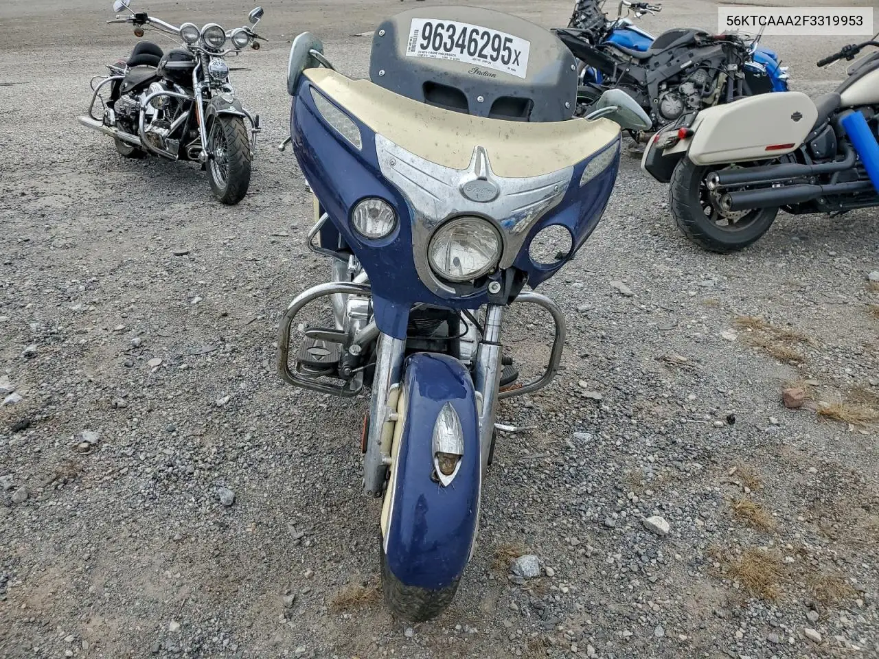 2015 Indian Motorcycle Co. Chieftain VIN: 56KTCAAA2F3319953 Lot: 96346295
