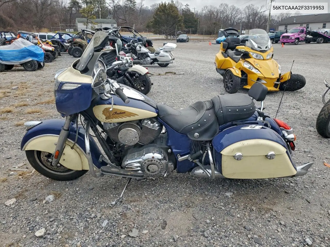 2015 Indian Motorcycle Co. Chieftain VIN: 56KTCAAA2F3319953 Lot: 96346295