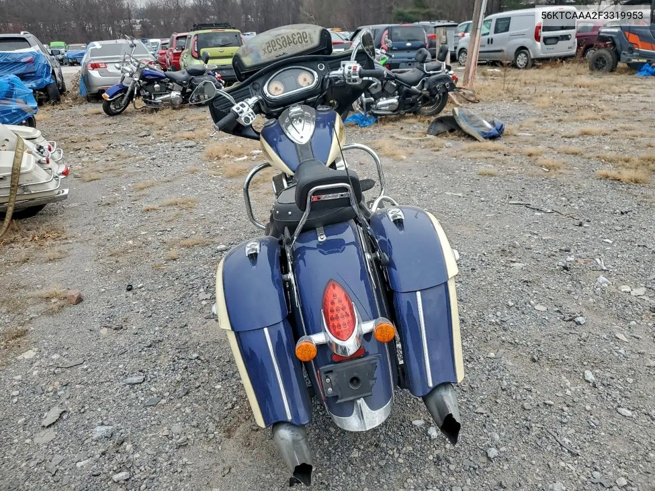 2015 Indian Motorcycle Co. Chieftain VIN: 56KTCAAA2F3319953 Lot: 96346295