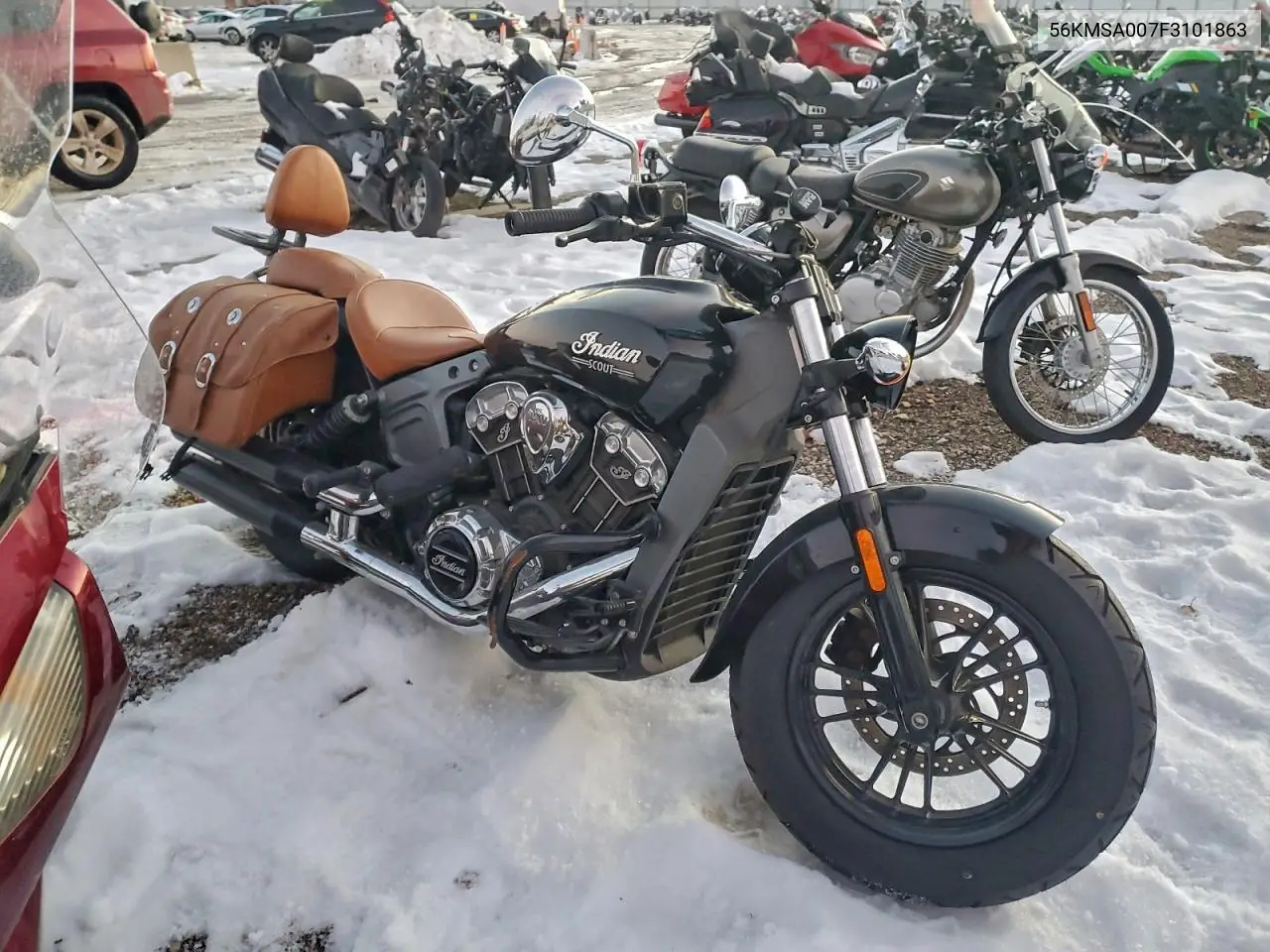 56KMSA007F3101863 2015 Indian Motorcycle Co. Scout Abs