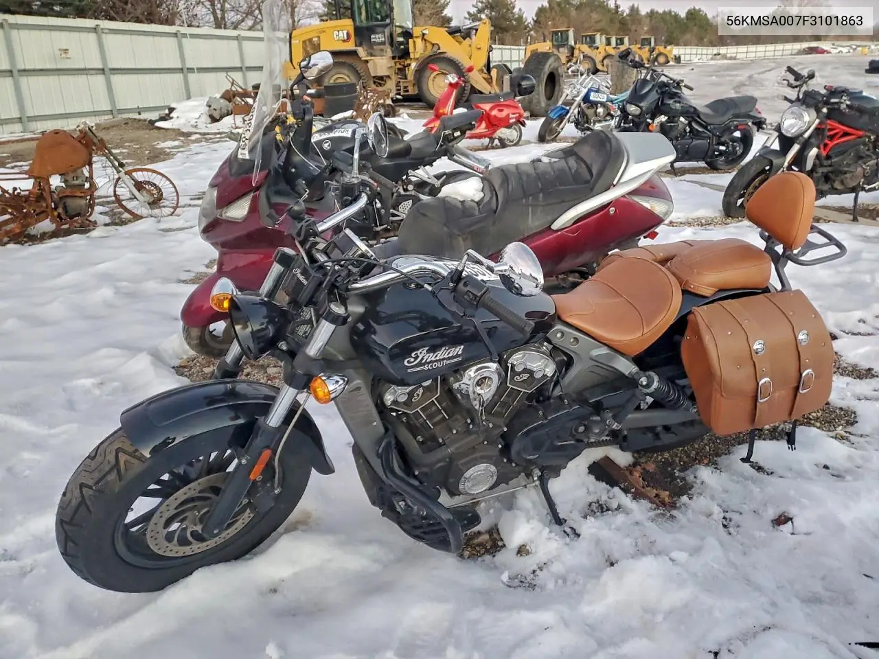 56KMSA007F3101863 2015 Indian Motorcycle Co. Scout Abs