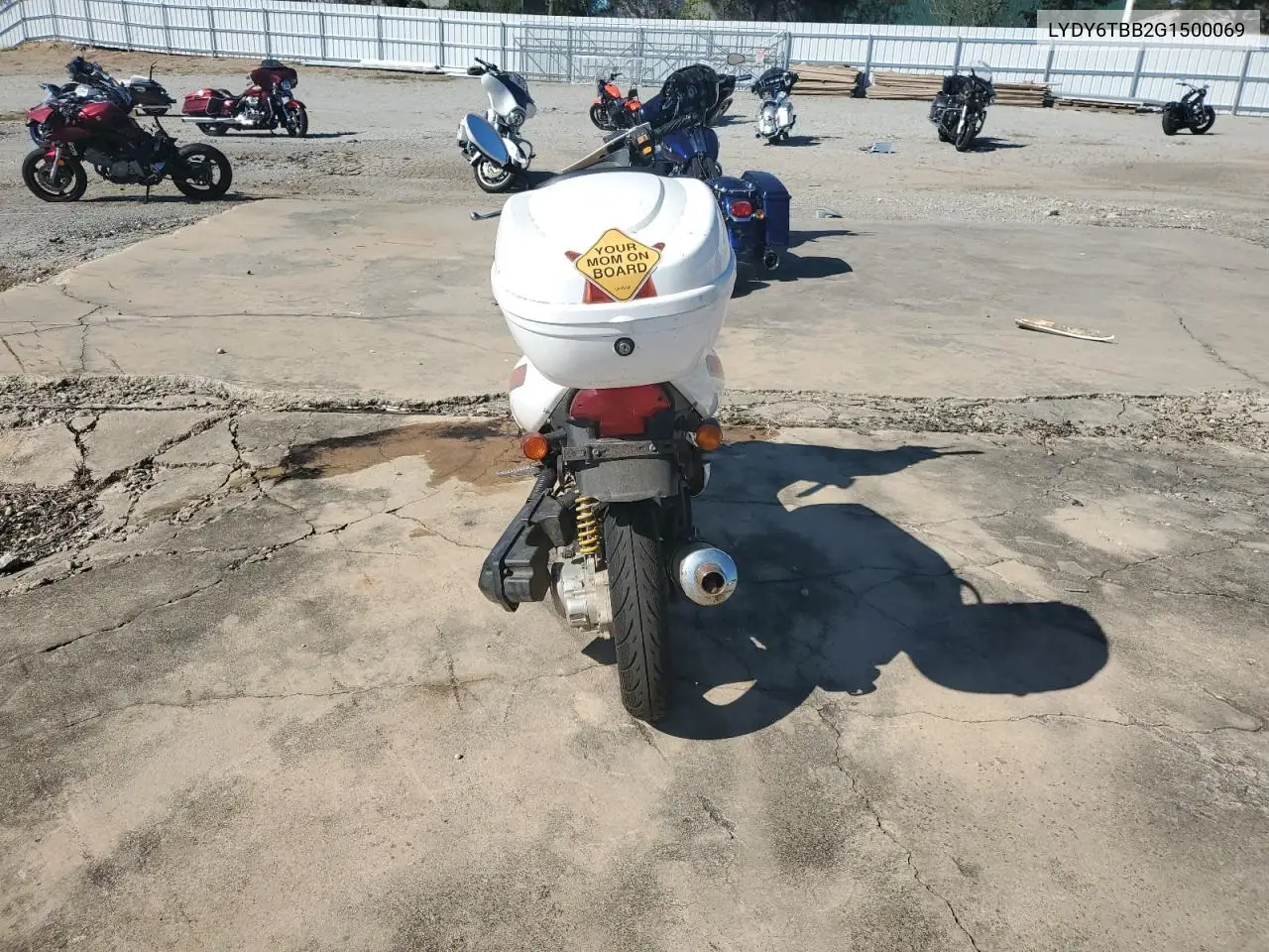 LYDY6TBB2G1500069 2016 Yiben Scooter
