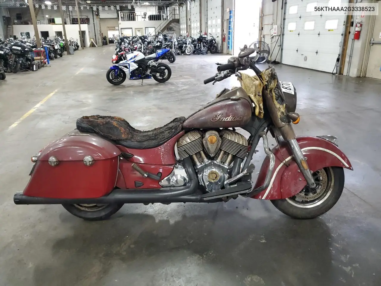 56KTHAAA2G3338523 2016 Indian Motorcycle Co. Springfield