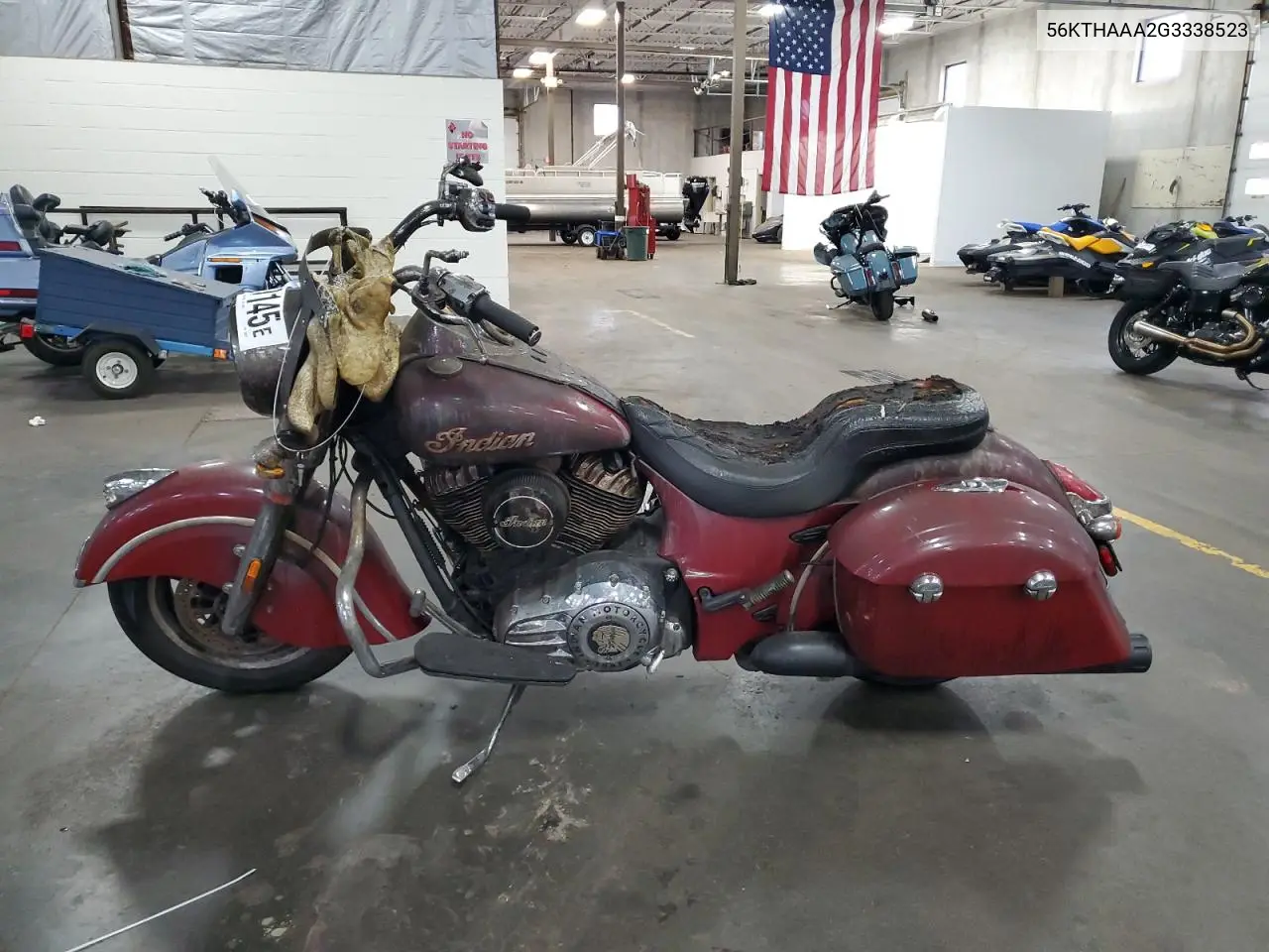 56KTHAAA2G3338523 2016 Indian Motorcycle Co. Springfield
