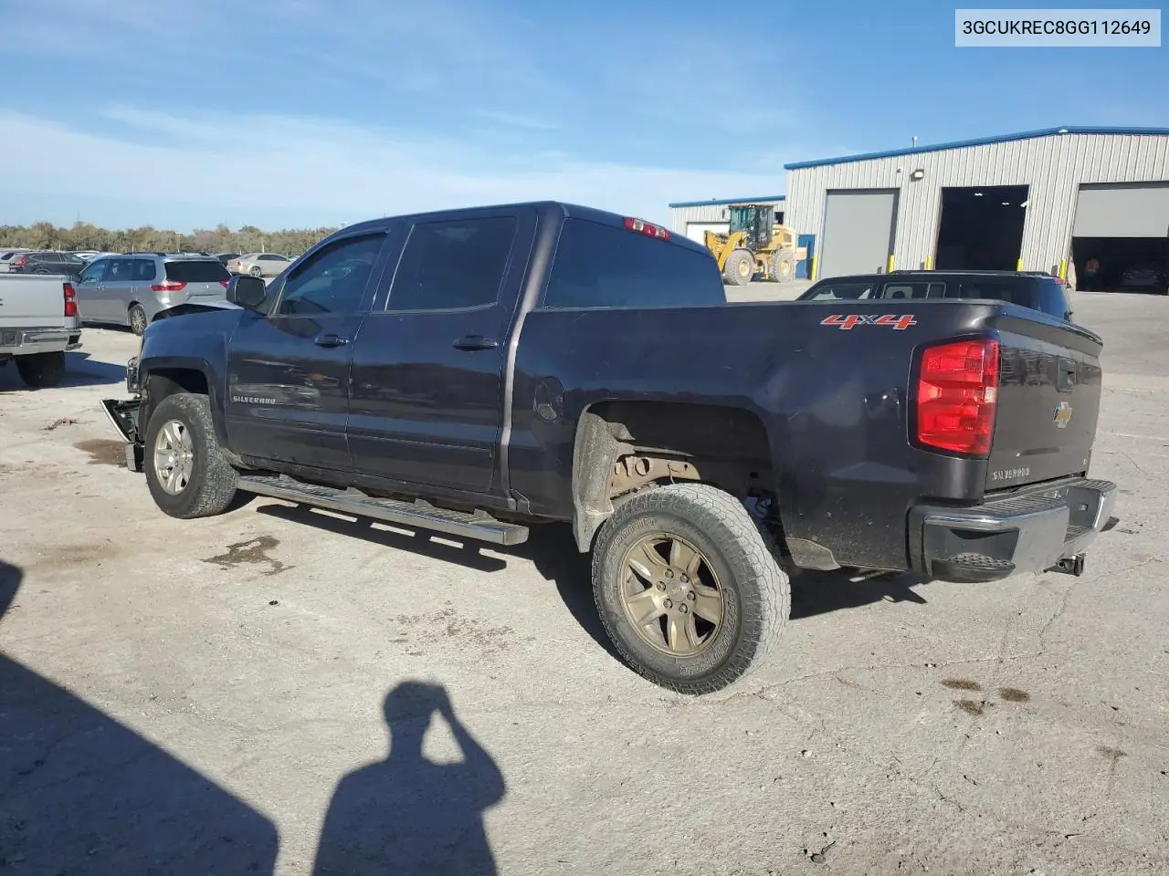 3GCUKREC8GG112649 2016 Chev Silv1500 4Wd