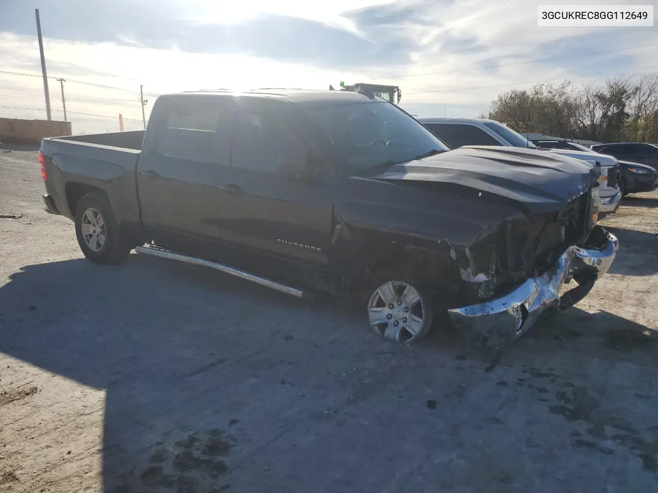 3GCUKREC8GG112649 2016 Chev Silv1500 4Wd