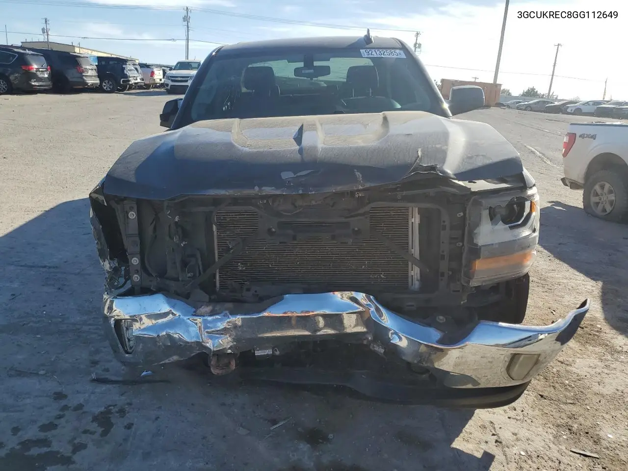 3GCUKREC8GG112649 2016 Chev Silv1500 4Wd