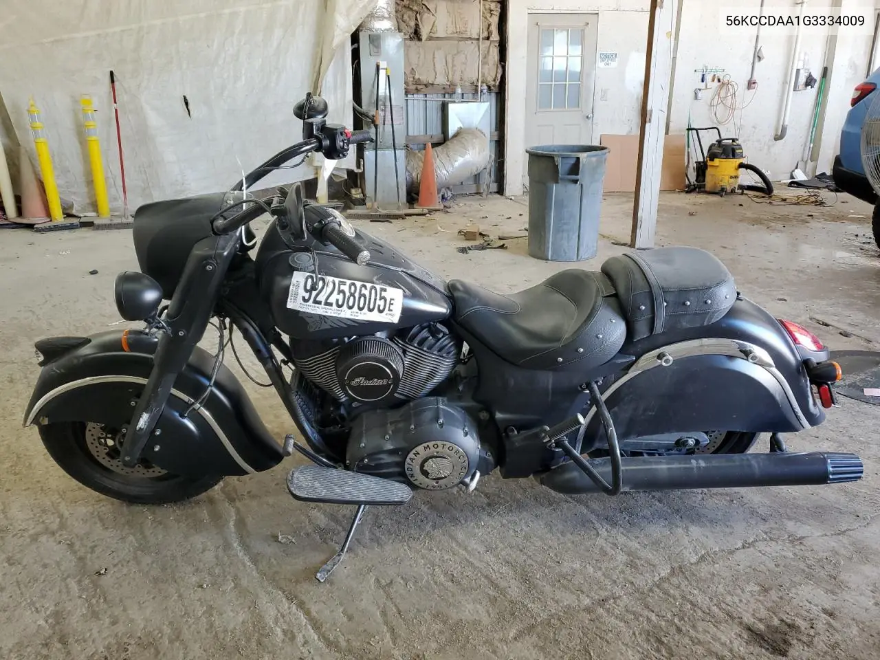 56KCCDAA1G3334009 2016 Indian Motorcycle Co. Chief Dark Horse