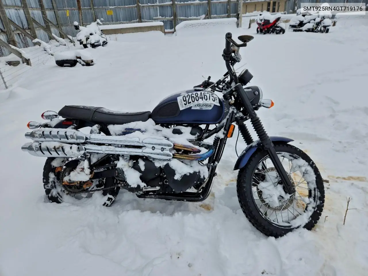SMT925RN4GT719176 2016 Triumph Motorcycle Scrambler