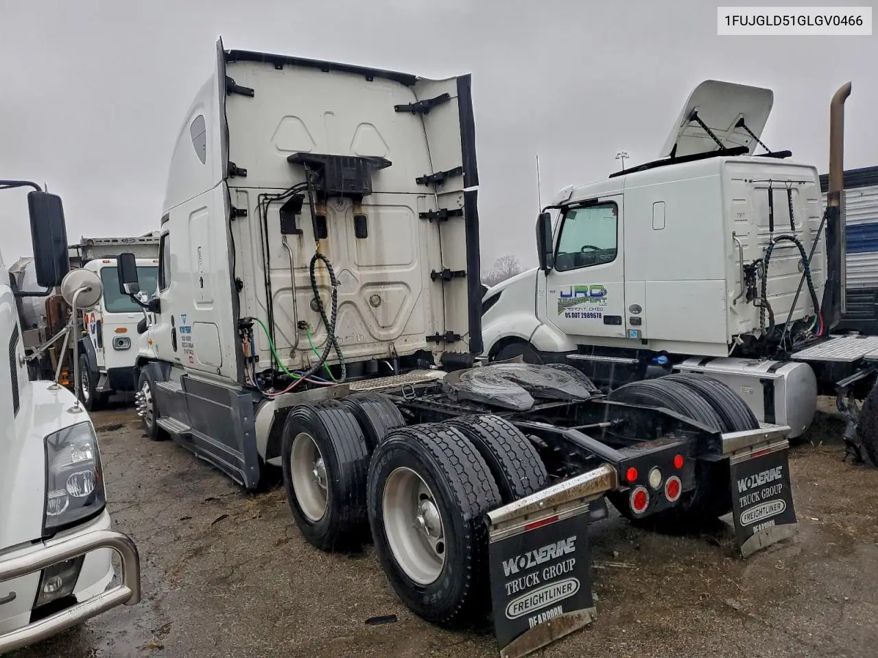 2016 Freightliner Cascadia 1 - Semi Truck VIN: 1FUJGLD51GLGV0466 Lot: 94047015