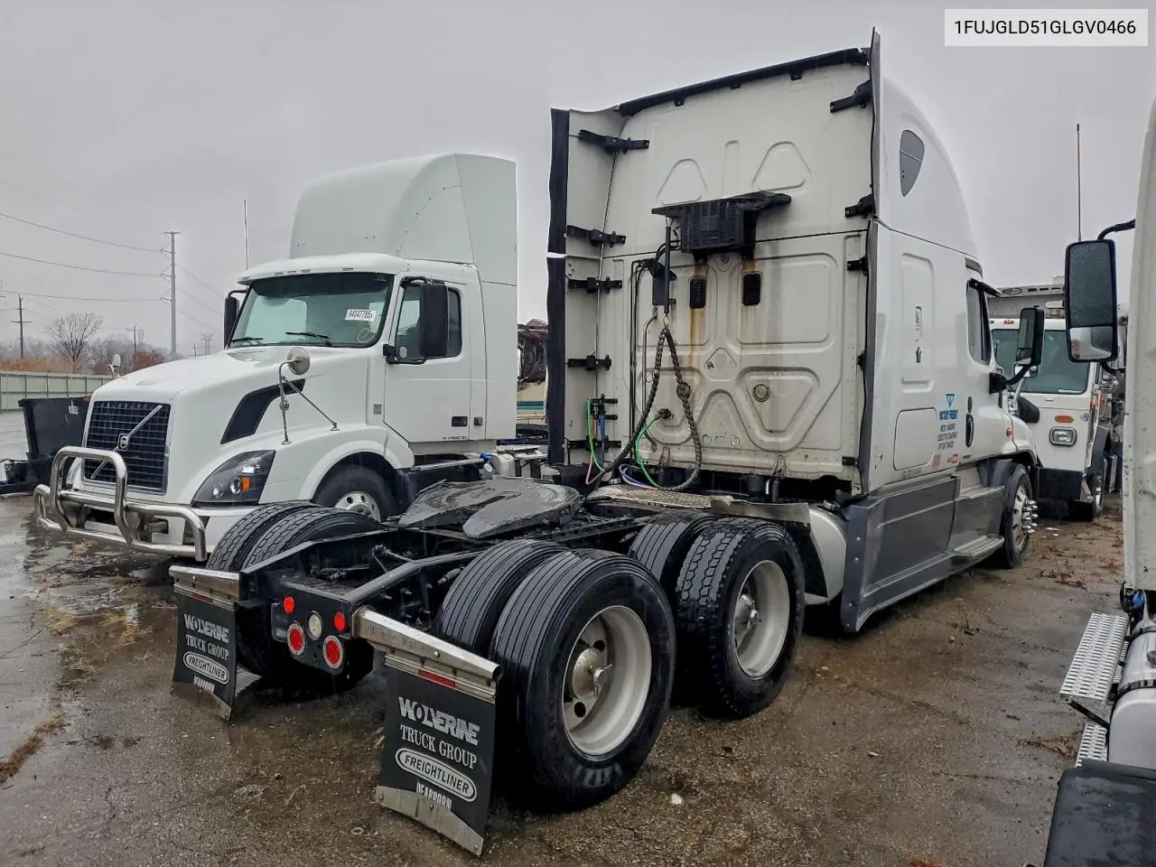 2016 Freightliner Cascadia 1 - Semi Truck VIN: 1FUJGLD51GLGV0466 Lot: 94047015
